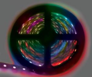 Ecola LED strip PRO 14.4W/m 12V IP20 10mm 60Led/m RGB разноцветная св/д ленты  на кат 5м