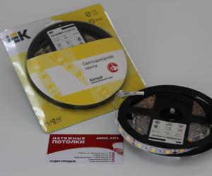 Лента IEK 5050/60 LED 3000k 14/4Вт 5м (тепло)