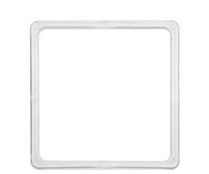 Квадрат протекторный LED 60x60 мм прозрачный PROFI