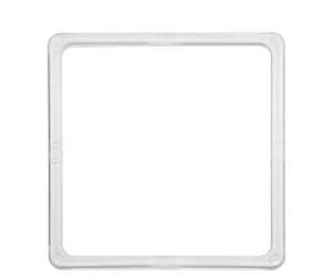 Квадрат протекторный LED 90х90 мм прозрачный PROFI