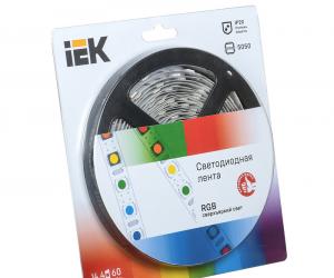 Лента IEK 5050/60 LED RGB 14/4 Вт (5м) (холод)